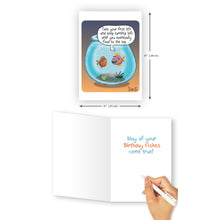 'Birthday Fishes' Birthday Card - Northern Cards