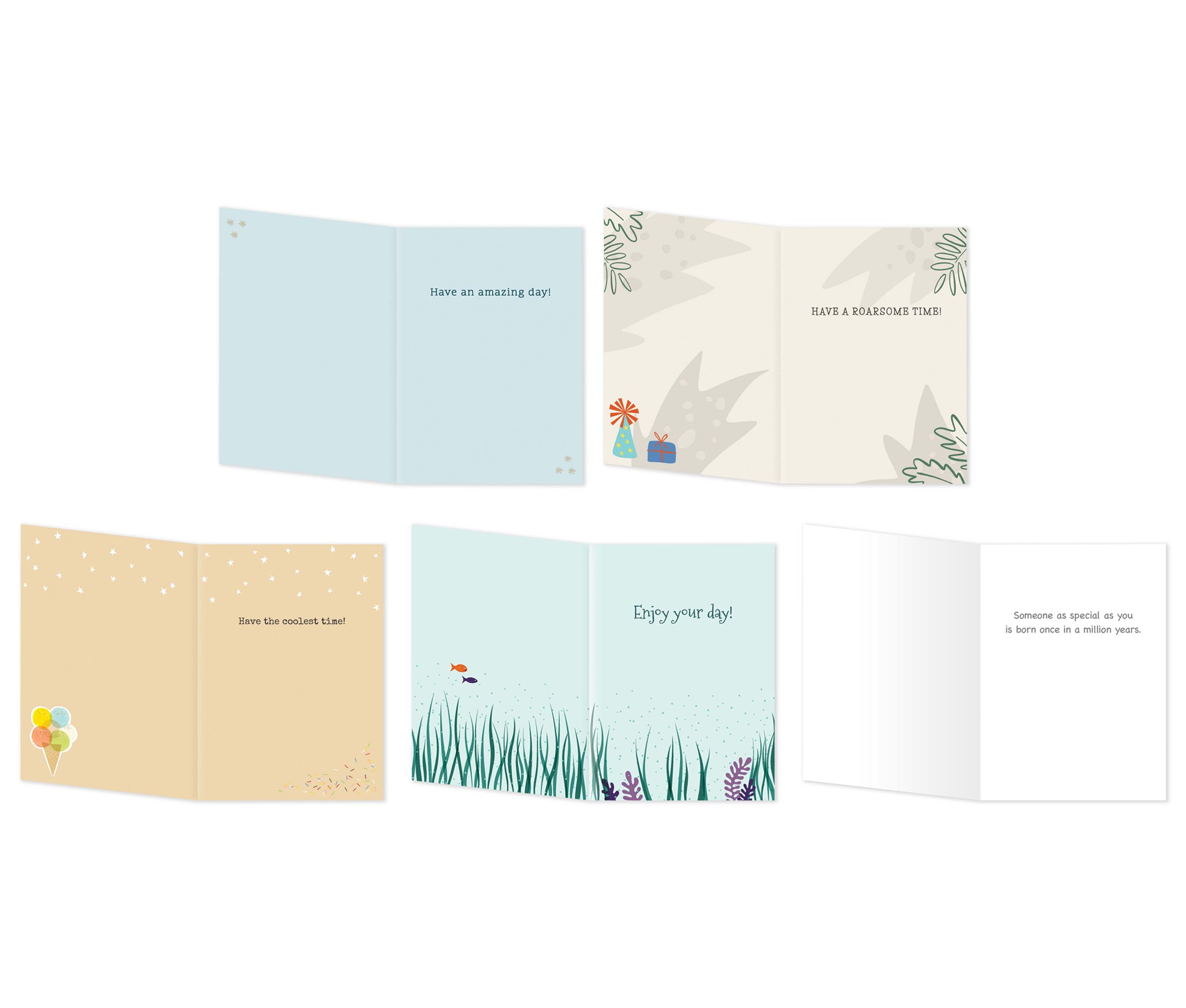 Birthday Card Assortment Box Set (11 Cards) - Version 2 - Northern Cards
