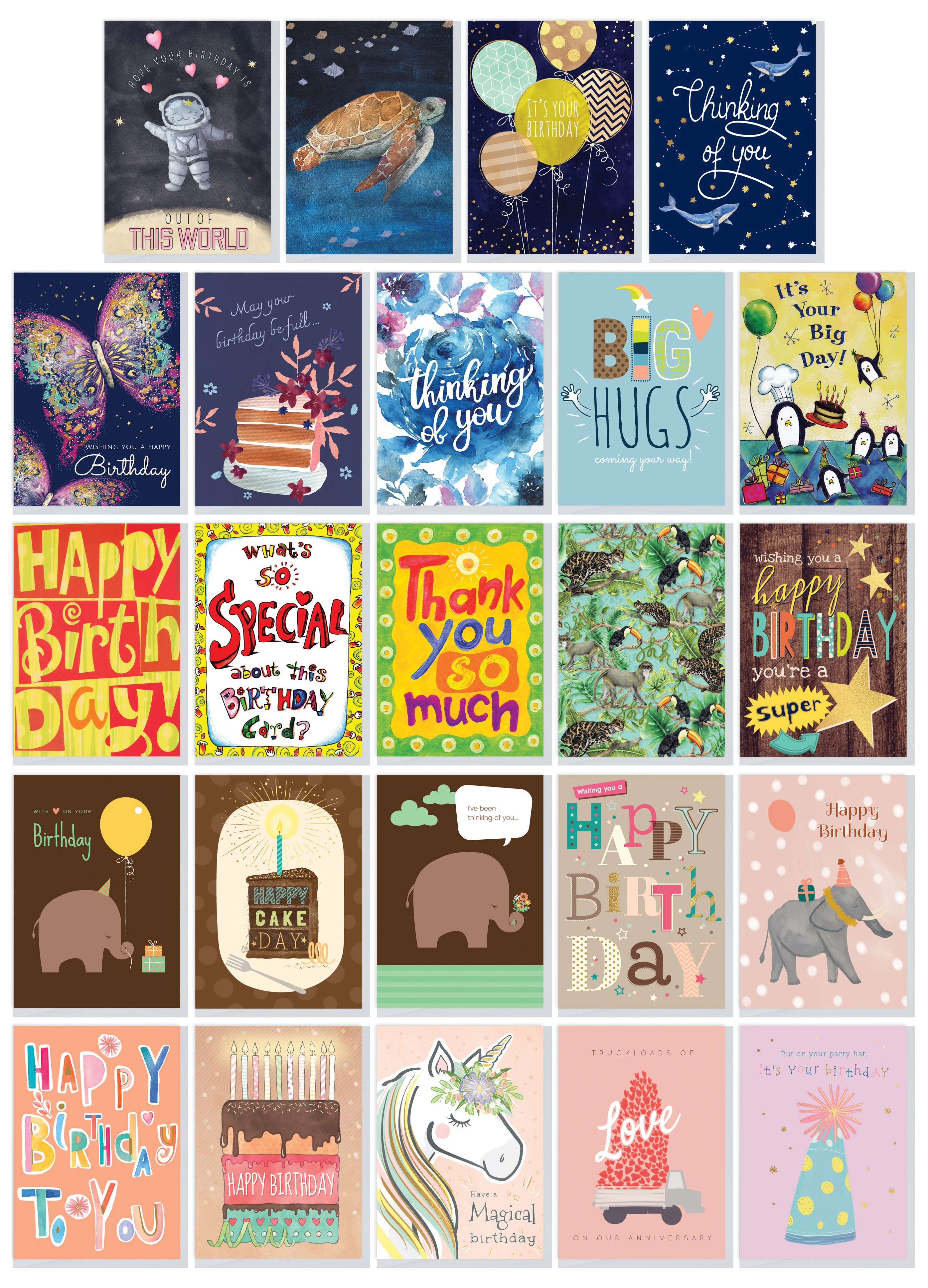 Boxed All Occasion Greeting Card Assortment (48 Cards) - Northern Cards