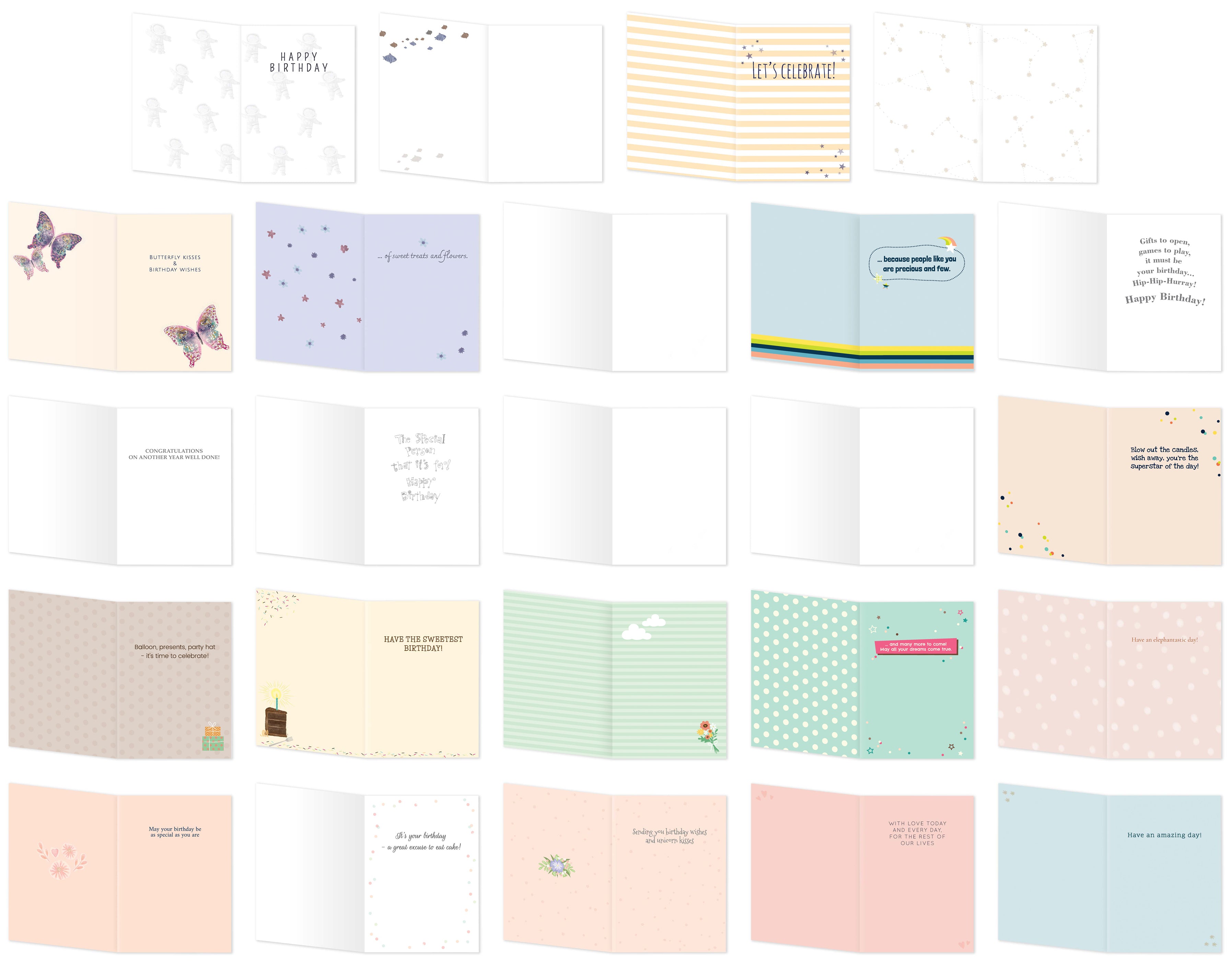 Boxed All Occasion Greeting Card Assortment (48 Cards) - Northern Cards