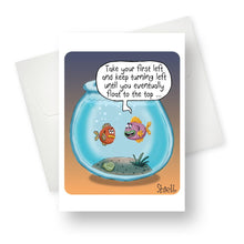 'Birthday Fishes' Birthday Card - Northern Cards