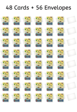 'Penguin Party‘ Birthday Card - Northern Cards