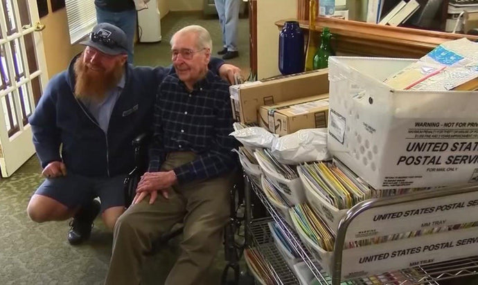 Joe Cuba asked for 100 cards for his 100th Birthday, he got 81,574