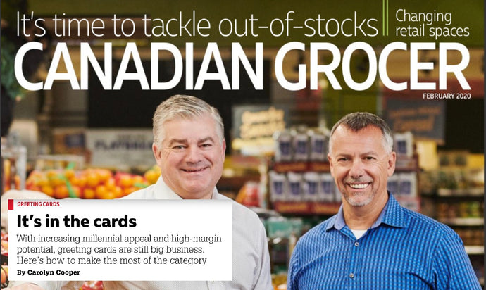 IN THE PRESS! Northern Cards talks to Canadian Grocer