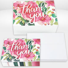 40 Boxed Folded Thank You Notes - Northern Cards