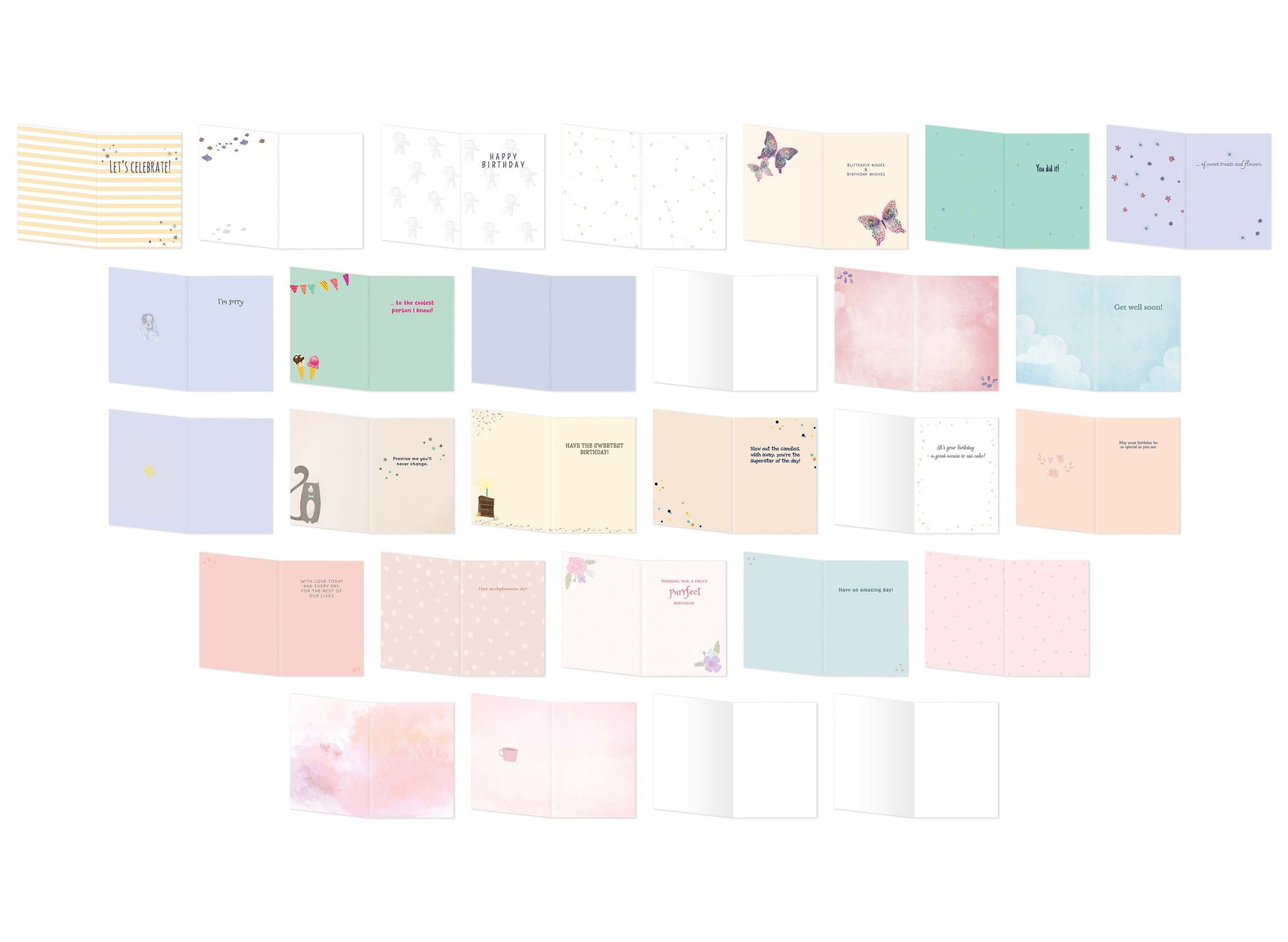All Occasion Greeting Card Assortment Box Set (56 Cards)– Northern