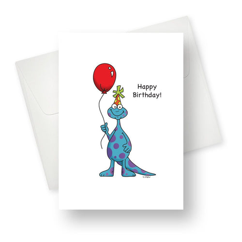 'Dino' Birthday Card - Northern Cards