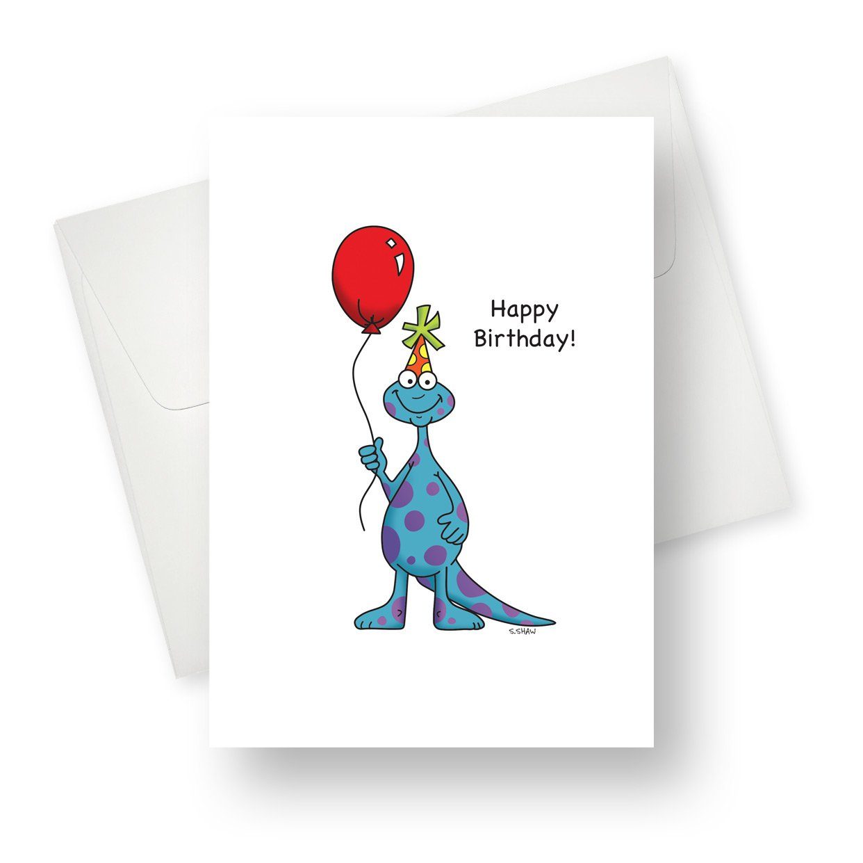 'Dino' Birthday Card - Northern Cards