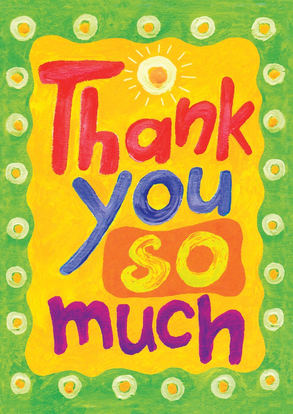 'Thank You So Much' Card - Northern Cards